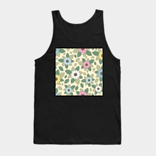 Floral bouquet in soft pastel colours Tank Top